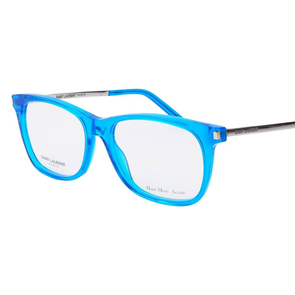 Saint Laurent Eyeglasses SL26 bright blue, brand new wit case, unisex